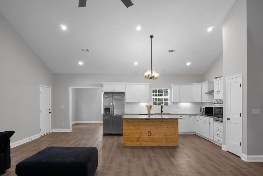 Furnished interior view inside a new home in , Walterboro (Image 13). Furnished interior view inside a new home in , Walterboro (Image 13).