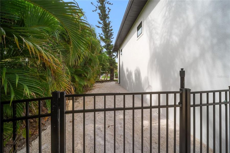 Exterior details and patio area of a home in , Longboat Key (Image 37). Exterior details and patio area of a home in , Longboat Key (Image 37).