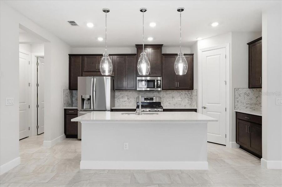 Furnished interior view inside a new home in , Palmetto (Image 6).