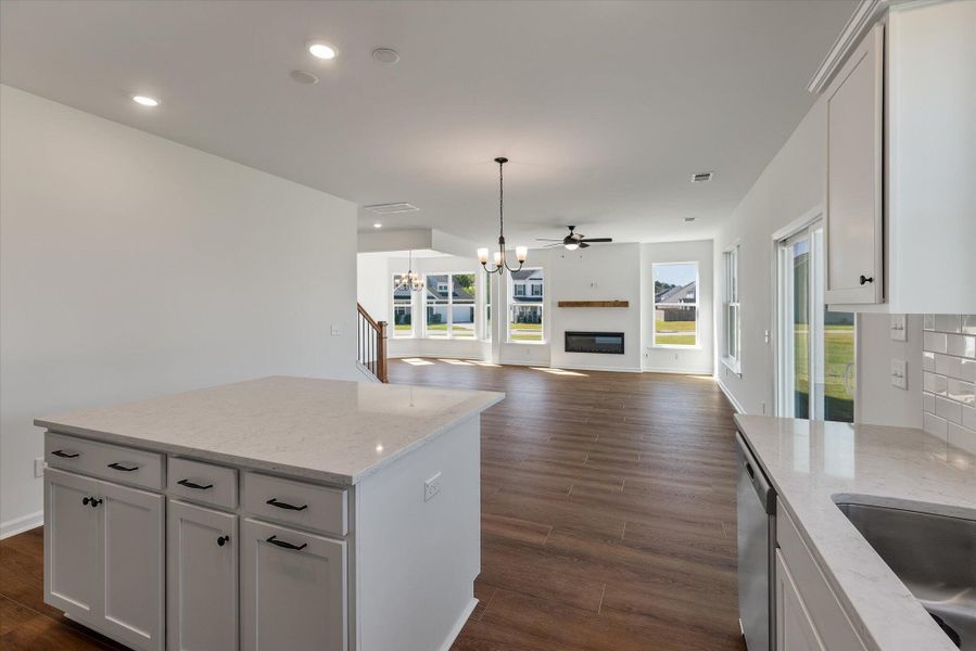 Furnished interior view inside a new home in Oakley Pointe, Moncks Corner (Image 30).