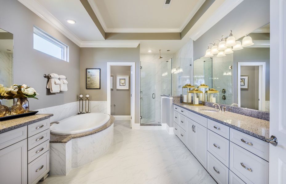 Owner's Bath Option 5 in new home for sale by John Wieland Homes Nolensville