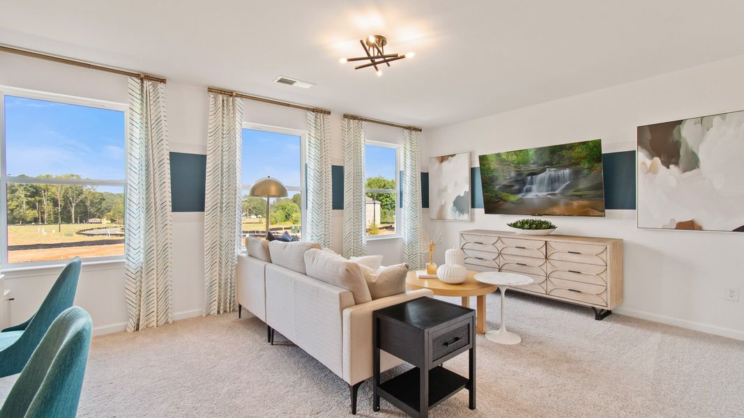 Furnished interior view inside a new home in Hamilton Lakes, Lawrenceville (Image 28).