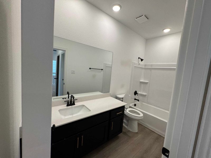Secondary Bathroom Construction Progress