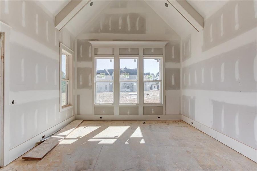 In-progress construction of a new home in , Buford, GA (Image 29).