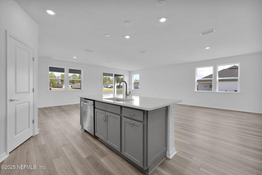 Furnished interior view inside a new home in Hyland Trail, Green Cove Springs (Image 14).