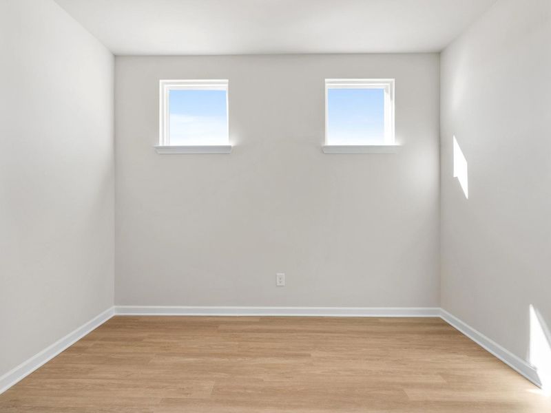 Representative unfurnished interior of a home built from the The Dawson C by Davidson Homes LLC in Kelly Preserve, Loganville (Image 10).