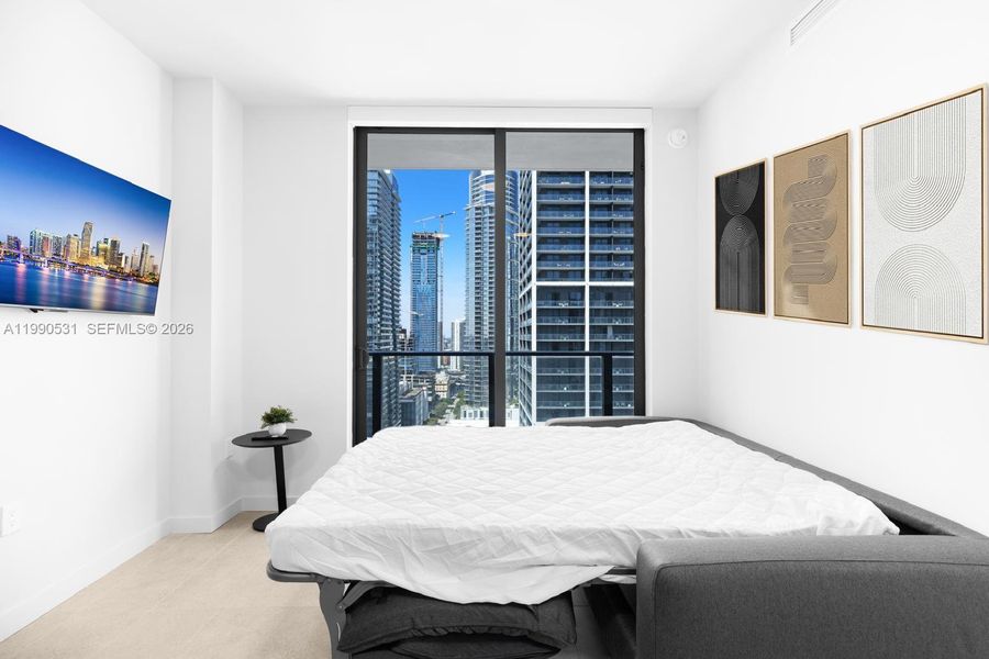 Furnished interior view inside a new home in , Miami (Image 35).