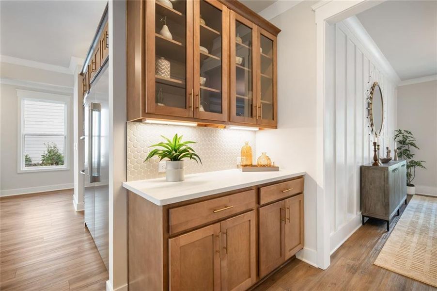 Furnished interior view inside a new home in Ponderosa Farms Manor, Gainesville (Image 24).