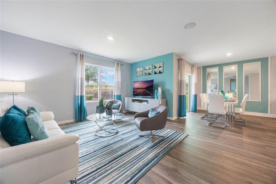 Furnished interior view inside a new home in Kindred, Kissimmee (Image 25). Furnished interior view inside a new home in Kindred, Kissimmee (Image 25).