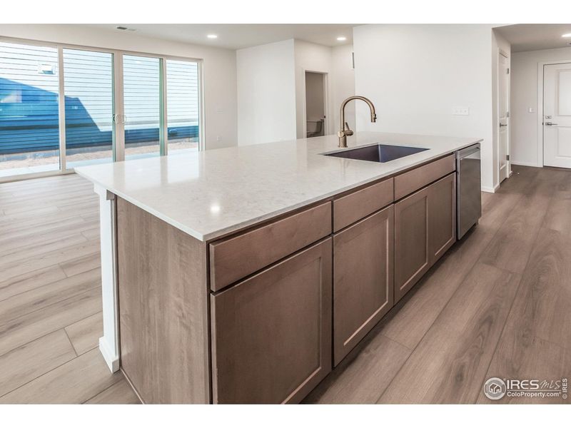 Furnished interior view inside a new home in Trailside Story Collection - Single Family Homes, Timnath (Image 13).