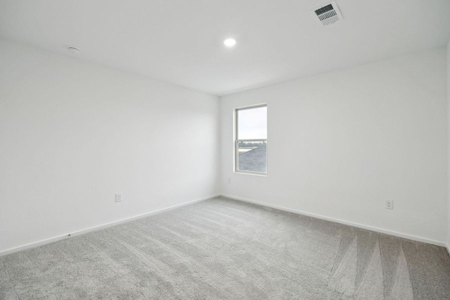 Spacious, unfurnished interior of a new home in Crosby Farms, Crosby (Image 18). Spacious, unfurnished interior of a new home in Crosby Farms, Crosby (Image 18).