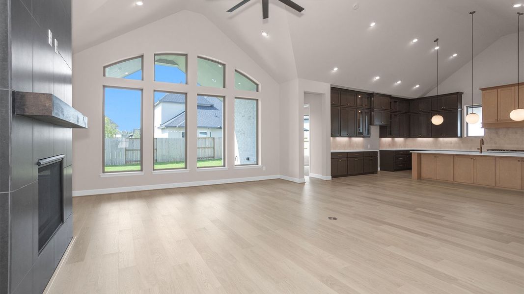 Spacious, unfurnished interior of a new home in Meridiana, Manvel (Image 13).