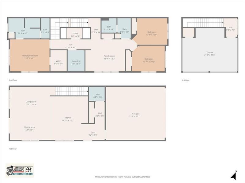 2D floor plan layout of this home in , Stephenville, TX (Image 7).