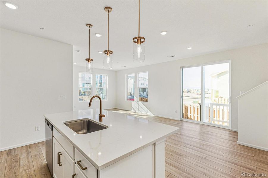 Furnished interior view inside a new home in Turnberry Villas, Commerce City (Image 7).