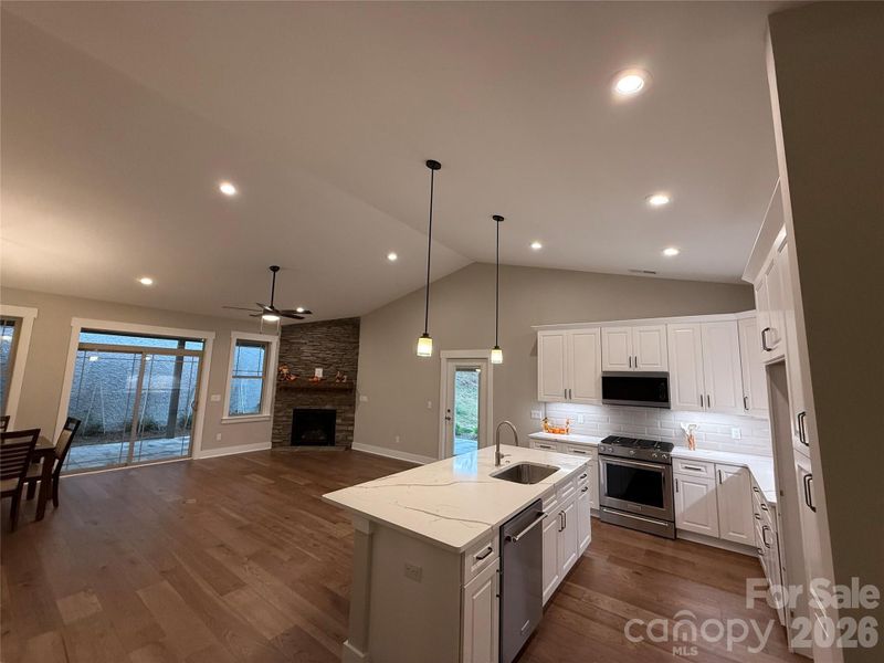 Kitchen and Great Room Kitchen and Great Room