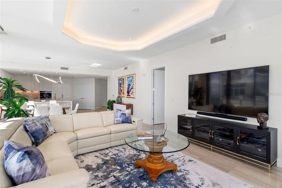 Furnished interior view inside a new home in , Tampa (Image 17).