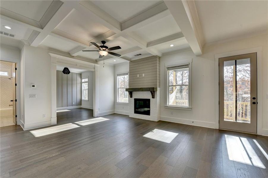 Spacious, unfurnished interior of a new home in , Buford (Image 63).