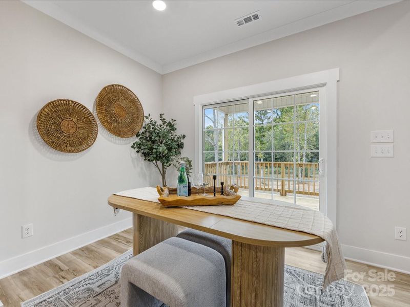 Furnished interior view inside a new home in , York (Image 14). Furnished interior view inside a new home in , York (Image 14).