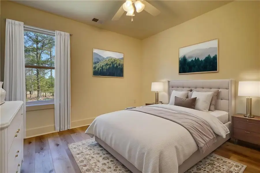 Furnished interior view inside a new home in , Mansfield (Image 10).