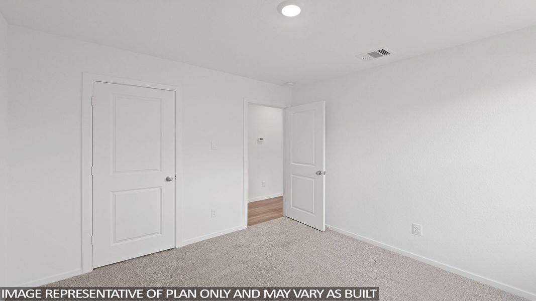 Representative unfurnished interior of a home built from the Estero by D.R. Horton in Mill Creek, Magnolia (Image 18). Representative unfurnished interior of a home built from the Estero by D.R. Horton in Mill Creek, Magnolia (Image 18).
