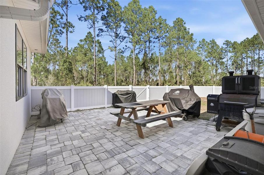 Exterior details and patio area of a home in , Palm Coast (Image 38).