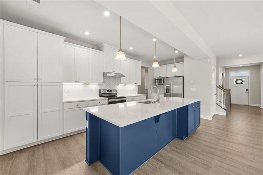 Furnished interior view inside a new home in Southern Hills, McDonough (Image 22).
