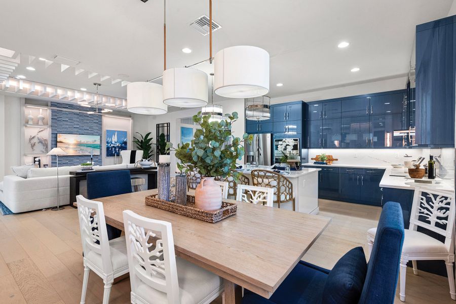 Representative furnished interior of a home built from the Belize by GL Homes in Valencia Harbor (55+), Fort Myers (Image 8).