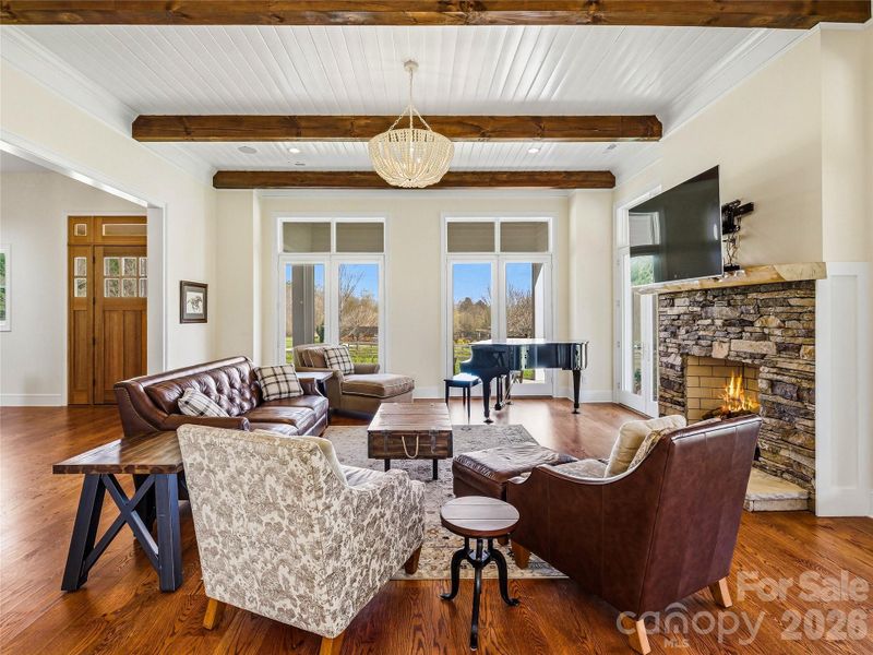 Furnished interior view inside a new home in , Fletcher (Image 6).