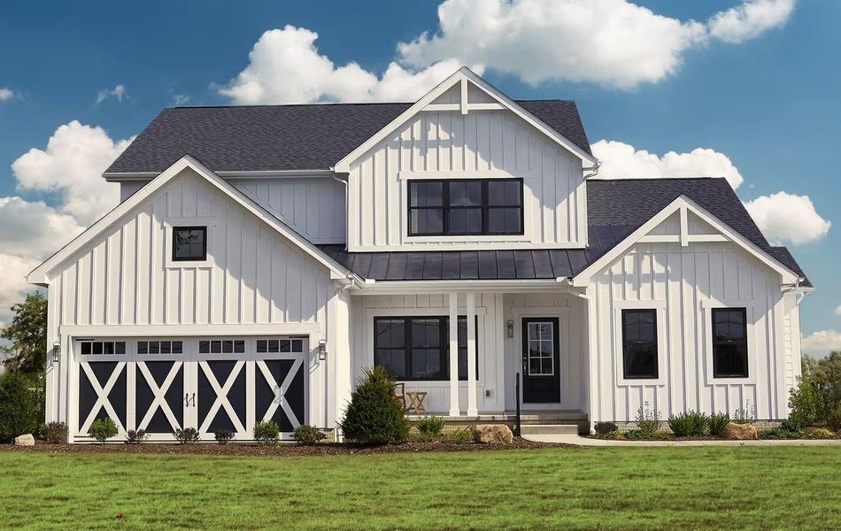 Front exterior of a new home in , Moncks Corner, SC, highlighting curb appeal (Image 1).