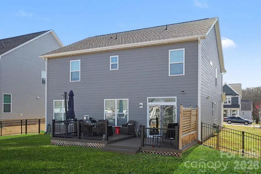 Exterior details and patio area of a home in Falls Cove, Troutman (Image 4). Exterior details and patio area of a home in Falls Cove, Troutman (Image 4).