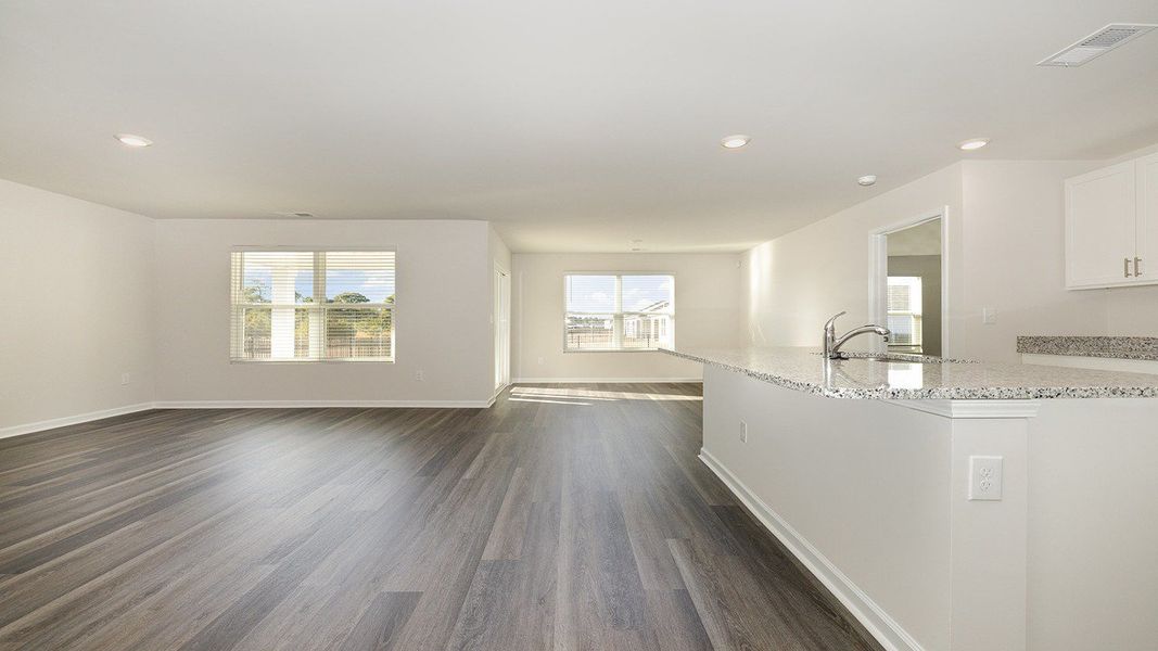 Representative unfurnished interior of a home built from the ARIA by D.R. Horton in Ridgefield, Conway (Image 24).