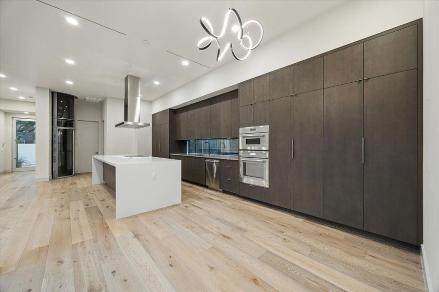Furnished interior view inside a new home in , Houston (Image 4).
