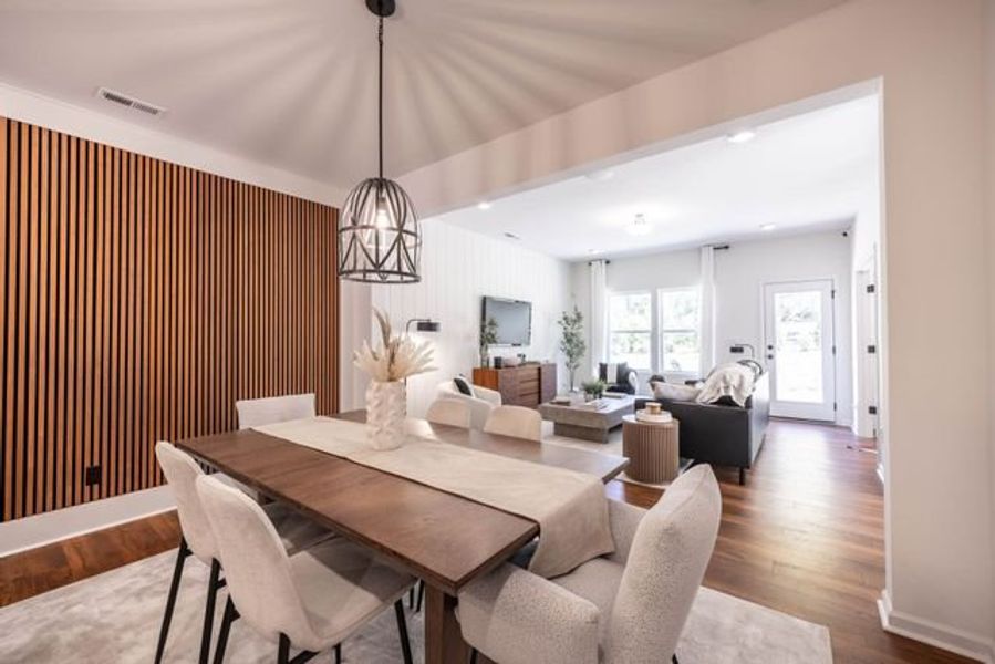 Representative furnished interior of a home built from the Abigale by True Homes in Swaim Meadows, Winston-Salem (Image 10).