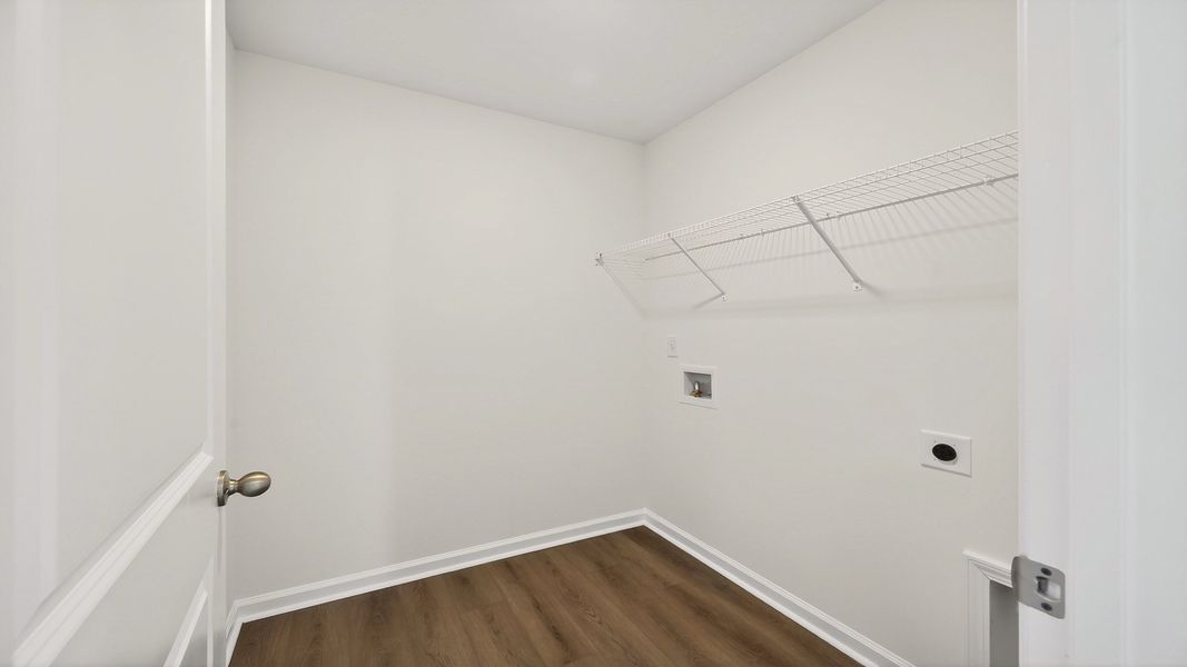 Simplify chores with a functional laundry space in the Pritchard