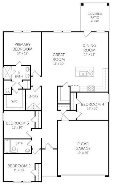 Floorplan – Representative Photo