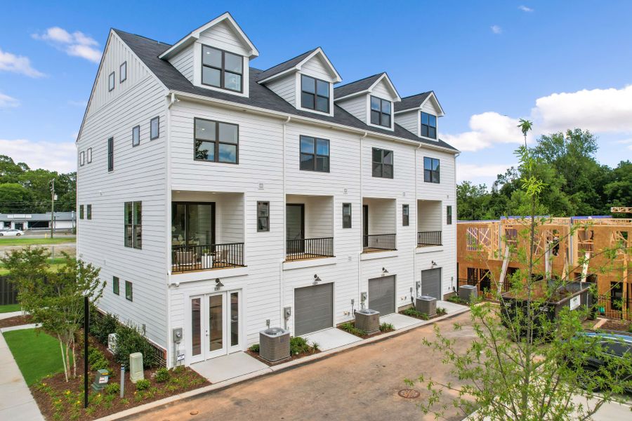Representative exterior photo of a completed home built from the Evans by Pulte Homes in West End Heights, Charlotte, NC (Image 29).