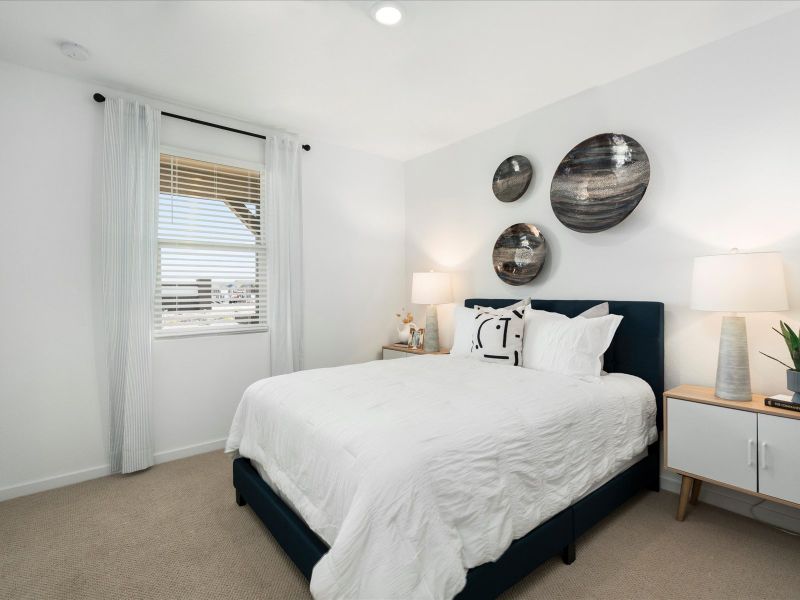 Bedroom in Arlo Floorplan at Abel Ranch