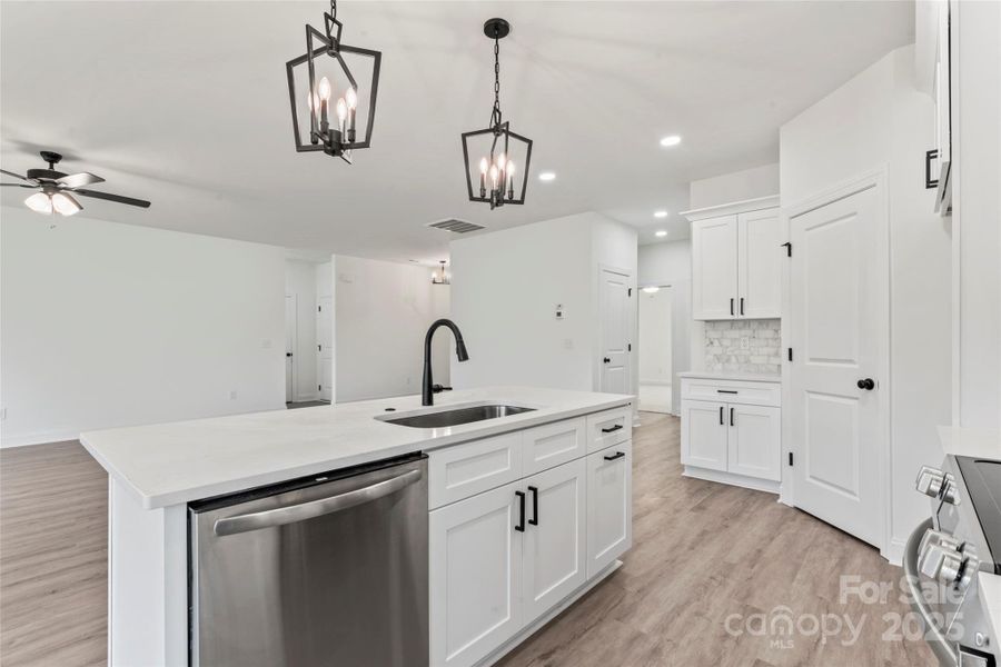 Furnished interior view inside a new home in , Harrisburg (Image 8).