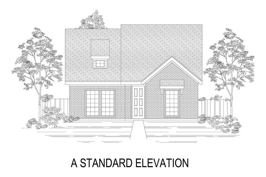 Representative rendering of the exterior for the Caddo R by First Texas Homes (Image 2). Representative rendering of the exterior for the Caddo R by First Texas Homes (Image 2).