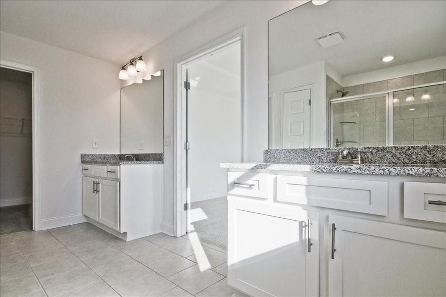 Furnished interior view inside a new home in Clark Farms, Flowery Branch (Image 8). Furnished interior view inside a new home in Clark Farms, Flowery Branch (Image 8).