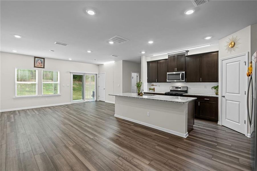 Furnished interior view inside a new home in , Snellville (Image 11).