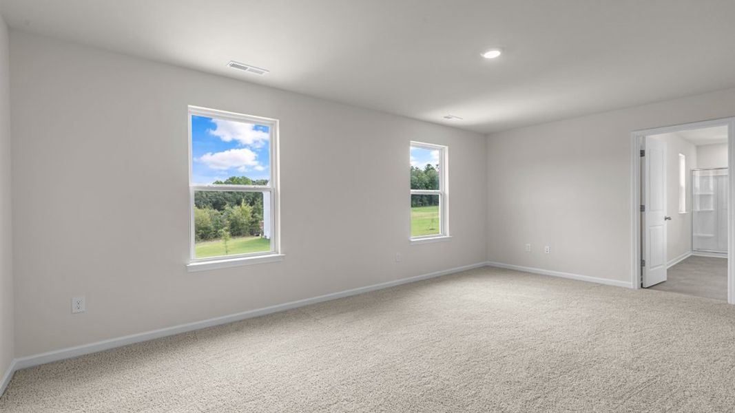 Spacious, unfurnished interior of a new home in Baker Farm, Youngsville (Image 21).