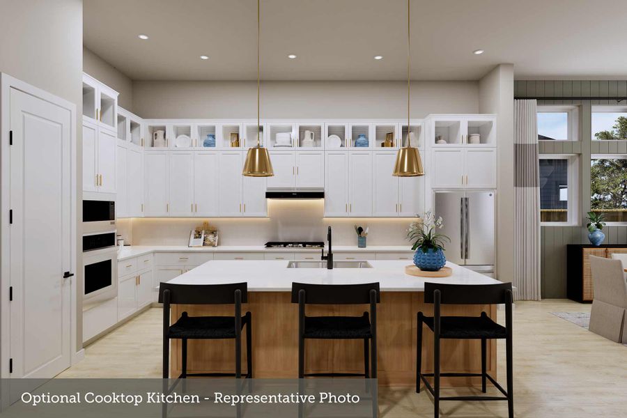 Furnished interior view inside a new home in Walden Creek – Summit Collection, Montgomery (Image 4).