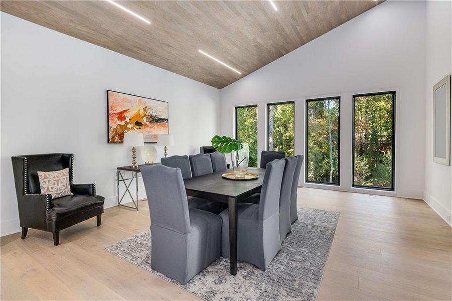 Furnished interior view inside a new home in , Sandy Springs (Image 37). Furnished interior view inside a new home in , Sandy Springs (Image 37).