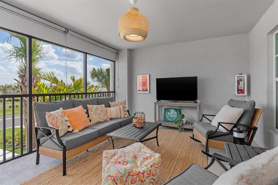 Furnished interior view inside a new home in Heritage Landing, Punta Gorda (Image 6).