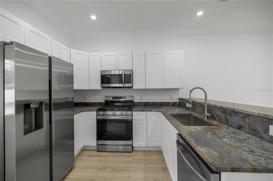 Furnished interior view inside a new home in , Williston (Image 7).