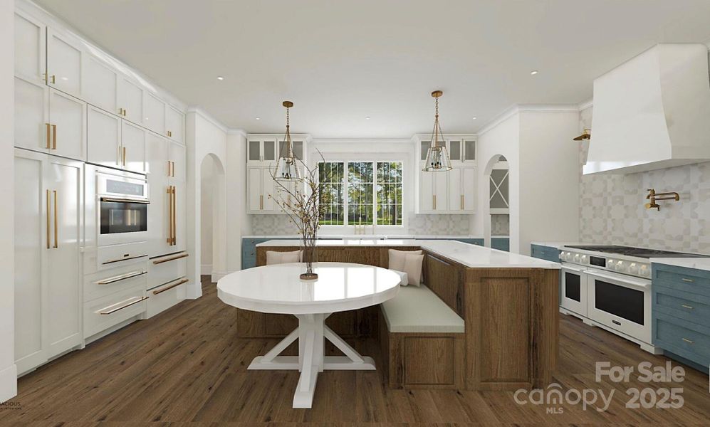 Kitchen - Artist Rendering of Proposed Home