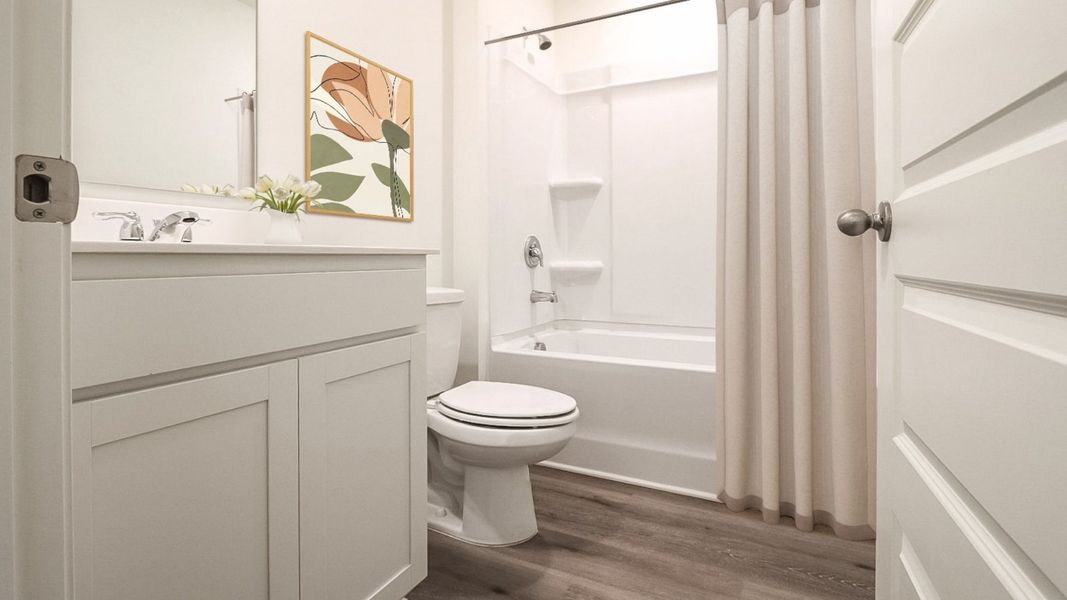 Representative furnished interior of a home built from the Plan by D.R. Horton in Liberty, Panama City (Image 8). Representative furnished interior of a home built from the Plan by D.R. Horton in Liberty, Panama City (Image 8).