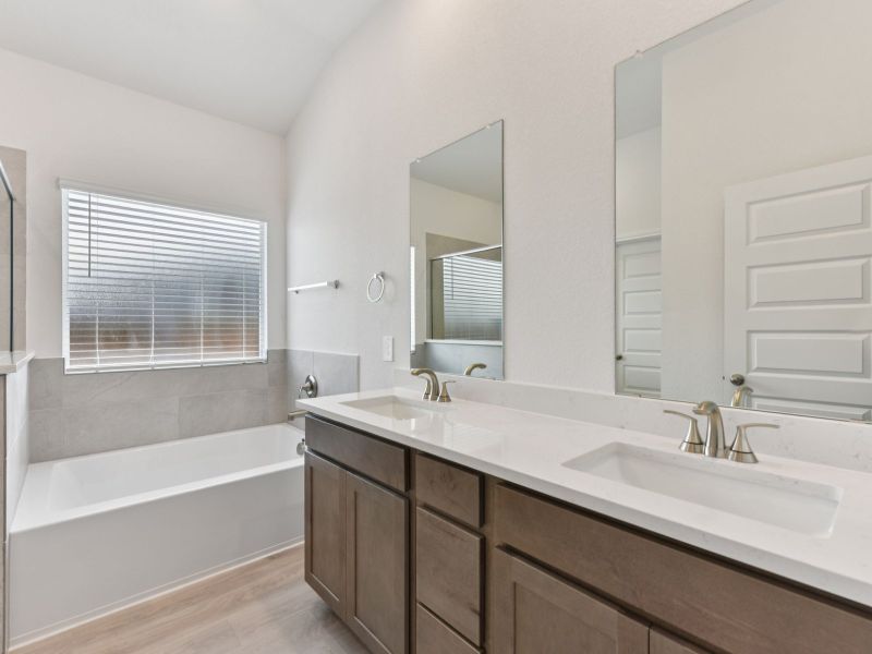 Furnished interior view inside a new home in Prairie Winds - Executive Collection, Hutto (Image 4).