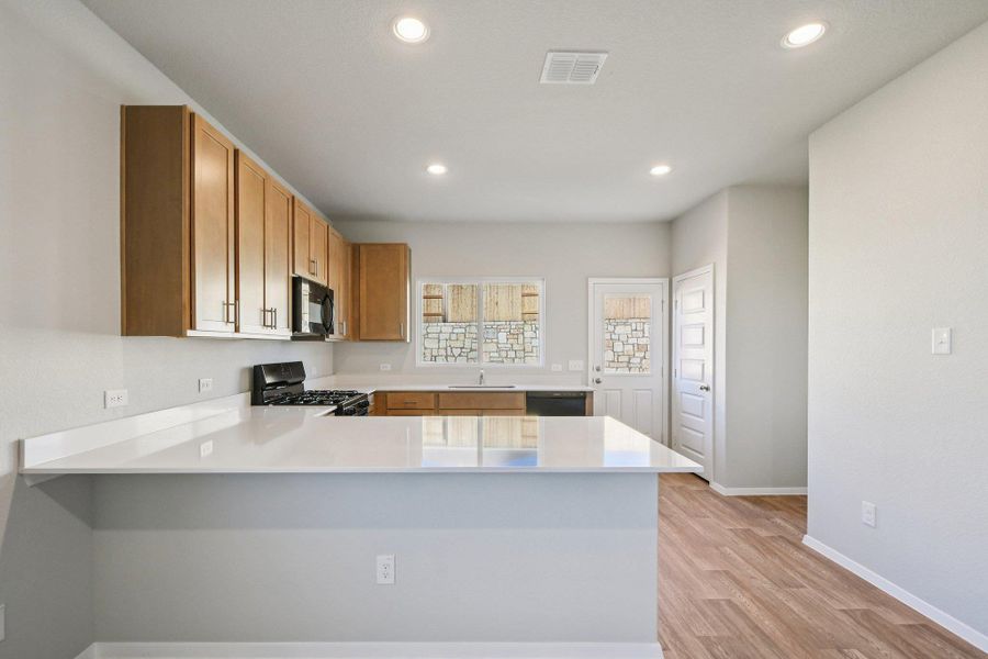 Breakfast Bar in Kitchen